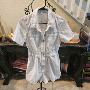 Zara denim romper size S